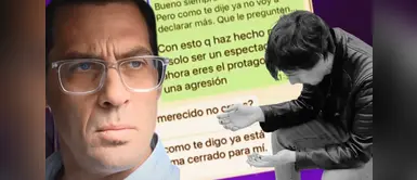 Gustavo Salcedo Gustavo Salcedo se confiesa tras agredir a exproductor de Arriba mi Gente: “¿Bien merecido, no crees?”