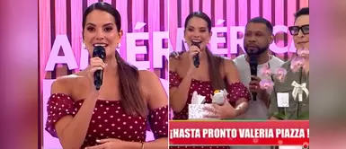 Valeria Piazza Valeria Piazza se despide EN VIVO de ‘América Hoy’: "Hoy se acaba mi temporada"