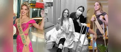 Miss Grand Perú 2025 se lesiona en ensayos del Miss Grand International 2025 Miss Grand Perú 2025 sufre GRAVE accidente en ensayos de Miss Grand International 2025: "Lesión en la rodilla"