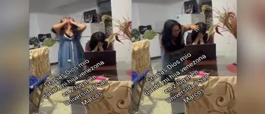 La joven venezolana consiguió ingresar a la carrera de Administración. Joven venezolana se emociona hasta las lágrimas al ingresar en segundo puesto a San Marcos: "Gracias, Dios mío"