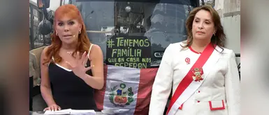Magaly Medina contra Dina Boluarte Magaly Medina critica a Dina Boluarte y muestra apoyo a los transportistas extorsionados: “Defendamos el vivir sin miedo”