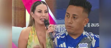 Pamela López contra Christian Cueva Pamela López denuncia que Cueva vendió departamento que les dio su padre: "Mal padre, infiel y lacra como todo lo que te rodea"
