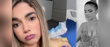 Susana Alvarado aparece en clínica y preocupa a sus fans Susana Alvarado abandona Corazón Serrano y comparte preocupante foto desde la clínica