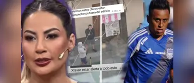Pamela López expone nuevo conflicto con Christian Cueva Pamela López expone fotos y chats del momento en que hombres intentan ingresar a departamento familiar que Cueva vendió
