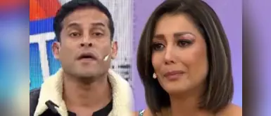 Christian Domínguez respalda a Karla Tarazona Christian Domínguez se disculpa con Karla Tarazona y la defiende tras acusaciones de su hija: "Sé lo que has llorado"