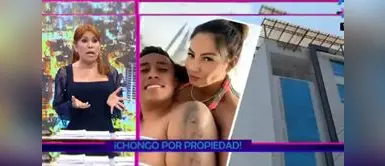 Magaly Medina se puso del lado de Pamela López. Magaly increpa a Cueva por vender por el mínimo 'depa' que tenía con Pamela López: “Un poco de consideración a la que te aguantó”