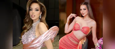 Flavia Lopez en Miss Grand Internacional 2025 Flavia Lopez cautiva en la entrevista final de MGI con un elegante conjunto corset de diseñador peruano