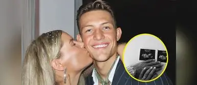 Futbolista compartió el tierna noticia en su Instagram. ¡Bebé en camino! Oliver Sonne y su novia muestran la primera ecografía de su bebé y conmueven a todos