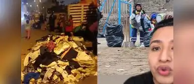 Creadora de contenido mostró cómo acabó las donaciones de ropa. Tiktoker EXPONE el mal uso de donaciones tras incendio en Pamplona Alta: “¡Mira cómo dejan todo!”