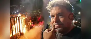 Javier Masías presente en la marcha nacional junto a otros personajes de la farandula. Javier Masías, exjuez de ‘EGCF’, alzó su voz en marcha nacional del 15 de octubre: “Siento asco por lo que pasa en el país”