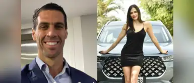 Gustavo Salcedo y Maju Mantilla Gustavo Salcedo habría amenazado a Maju Mantilla para conciliar: “Firmas o te pongo de patitas en la calle”