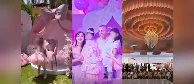 Cumpleaños Lesly Castillo celebra con glamour el cumpleaños de su hija entre lujos, show de ballet y looks en total pink