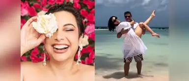 Natalia Salas Natalia Salas reaparece tras el regreso del cáncer y celebra su despedida de soltera con impactante bikini blanco