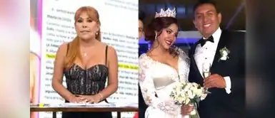 Albert Mota y Lesly Castillo llevan años casados. Magaly Medina expone la SORPRESIVA cantidad que Lesly Castillo y su esposo minero habrían invertido en la fiesta de su hija