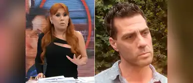 Magaly sale en defensa de Gustavo Salcedo durante el velorio de la madre de Maju Mantilla Magaly sale en defensa de Gustavo Salcedo durante el velorio de la madre de Maju Mantilla y se lanza contra Ethel Pozo