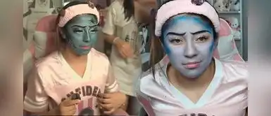 La popular Zully no quedó convencida del maquillaje que pidió para su fiesta de halloween Zully devastada al ver cómo la maquillaron para Halloween: se lo quitó EN VIVO y mostró cómo salvó su disfraz