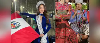 Karla Bacigalupo en Miss Universo 2025 Karla Bacigalupo causa sensación en Miss Universo 2025 con un vestido shipibo-konibo que rinde homenaje al Perú