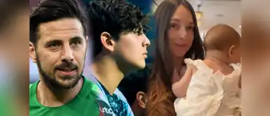 Claudio Pizarro se convirtió en padre por cuarta vez Hijo de Claudio Pizarro destapa su verdadero vínculo con la madre de su hermana menor