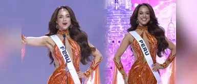 Karla Babicalupo en presentación oficial del Miss Universo Karla Bacigalupo impacta en presentación del Miss Universo 2025: así dejó en alto al Perú