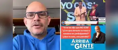 Ricardo Moran pierde los papeles EN VIVO con Santi Lesmes y le cuelga el teléfono: "¿Con que derecho te traes a nuestros ex participantes?" Ricardo Moran pierde los papeles en vivo con Santi Lesmes y le cuelga el teléfono
