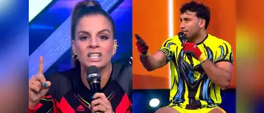 Alejandra Baigorria y Said Palao protagonizaron tenso momento. Alejandra Baigorria y Said discuten en vivo y ella lo advierte con enviarlo al sillón tras un fuerte cruce en el set