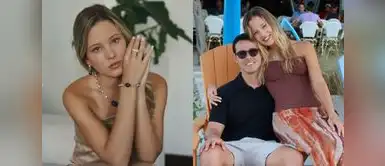 Hija de Anna Carina Copello impone estilo playero junto a su novio. Hija de Anna Carina Copello impone estilo playero con vestido de crochet transparente junto a su novio