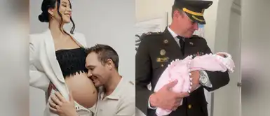 George Forsyth presenta a su hija recién nacida. George Forsyth y su esposa enternecen las redes al presentar a su bebé recién nacida: “Eres el sueño más deseado”