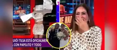 Tilsa Lozano respira libertad. Tilsa Lozano EMOCIONADA rompe acta de divorcio y feliz por cerrar una etapa que llamó ERROR: “Voy a llorar de felicidad”