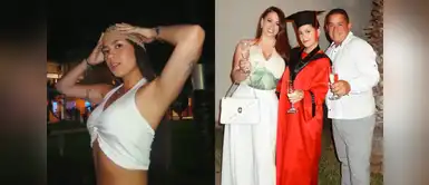 Gianella Marquina, hija mayor de Melissa Klug, celebró sus 26 años Gianella Marquina celebra sus 26 años con un atractivo vestido lemon en una íntima reunión familiar