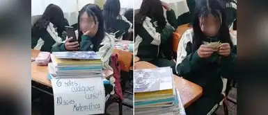 Escolar se vuelve tendencia en TikTok. Escolar peruana se vuelve tendencia al cobrar por prestar sus cuadernos y usuario la alaban: “Mente emprendedora”