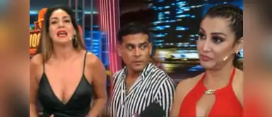 Tilsa Lozano enfrenta a Karla Tarazona ¡Se fue con todo! Tilsa encara a Karla Tarazona por silenciar a Christian Domínguez: "¿Por qué la cara de tuje? No lo dejas ni hablar”