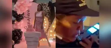 Samahara Lobatón celebró sus 24 años, pero terminó con serenazgo. Samahara Lobatón armó tonazo por sus 24 años, pero vecinos llamaron al serenazgo por la escandalosa fiesta