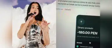 Peruano compró entrada para concierto de Dua Lipa por Internet pero terminó estafado. Fan de Dua Lipa compró su entrada por Internet y terminó estafado: "Me da cólera, nunca confíen"
