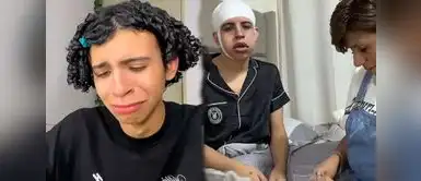 Valentino generó preocupación a sus seguidores. Valentino Palacios SE QUIEBRA al aparecer INFLAMADO generando preocupación entre sus seguidores