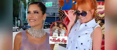 Maria Pía y Magaly Medina deslumbran en el aniversario de Bella Luz. Maria Pía y Magaly Medina cautivan en el aniversario de Bella Luz con mini vestidos llenos de color