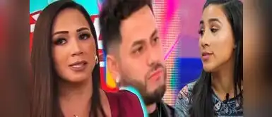 Samahara Lobatón presentó pruebas de la infidelidad. Melissa Klug ARREMETIÓ contra Byran Torres y lo sacó a gritos de casa de Samahra: “El no se quería ir”