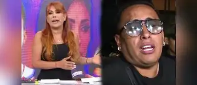 La periodista no dudó en criticar al futbolista por su reacción ante reportera. Magaly Medina ARREMETE contra Cueva tras tenso cruce con reporteros: “Grosero, patán y desubicado”