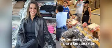 Alejandra Baigorria sorprende con compras para canastas navideñas para sus trabajadores. Alejandra Baigorria gasta miles de soles para entregar canastas navideñas a sus trabajadores: "Me toca duro..."