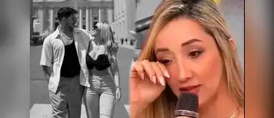 La modelo reveló que su matrimonio no está pasando por un buen momento. Romina Gachoy se QUIEBRA en VIVO al revelar crisis en su relación con Jean Paul Santa María: “No deseo hacer…”