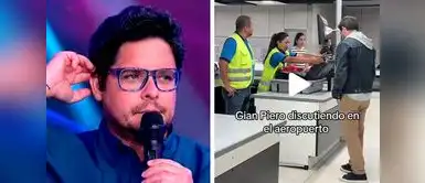 Gian Piero Díaz rompe su silencio tras ser intervenido en el aeropuerto por llevar panetones: Gian Piero Díaz rompe su silencio tras ser intervenido en el aeropuerto por llevar panetones