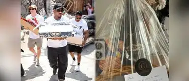 Jefferson Farfán criticado por las canastas que entregó a sus trabajadores. Jefferson Farfán entrega canastas navideñas a sus trabajadores y le LLUEVEN las críticas en redes sociales por lo ‘POBRE’: “¿Y las iPhone?”