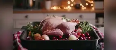 Pavo con bañado en rico aderezo es el protagonista de la mesa navideña. ¡Evita arruinar la cena! Aprende cómo descongelar el pavo correctamente esta Navidad