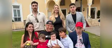 Mauricio planea pasar la Navidad en Argentina con la familia de su novia Aixa Sosa y regresará a Lima para continuar con proyectos previstos para 2026. Mauricio Diez Canseco emocionado en compartir navideño con sus pequeños