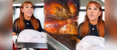 Magaly Medina preparó su receta del pavo navideño Magaly Medina NO SE RINDE y prepara su receta de pavo navideño, pero desata las burlas: "Se lo prepararé a mi enemigo"