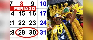 ¿Feriado largo el lunes 29 y martes 30 por Año Nuevo? Esto señala El Peruano ¿Será feriado largo este lunes 29 y martes 30 de diciembre a nivel nacional por Año Nuevo? Esto señala El Peruano