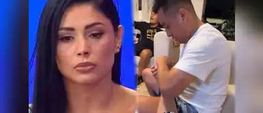 Pamela Franco es blanco de burlas Cueva presume su amor por Pamela Franco haciéndole masajes en los pies, pero IMPENSADO detalle desata burlas: "¿Vieron?"