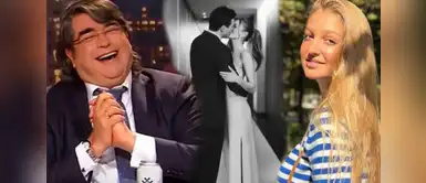 Hija de Jaime Bayly se casó Jaime Bayly acompaña a su hija en romántica boda íntima: "Salud para nosotros"