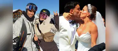 Alejandra Baigorria y Said Palao celebran su amor durante un viaje a Suiza. Alejandra Baigorria y Said Palao evidencian “crisis” en medio de lujoso viaje a Los Alpes Suizos