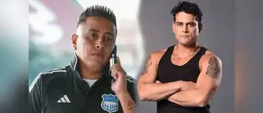 El pelotero reveló que 'cuadró' a Christian Domínguez. Christian Cueva reveló a 'La Mackyna' que CUADRÓ a Domínguez para que deje de referirse sobre Pamela Franco: "He sido claro"