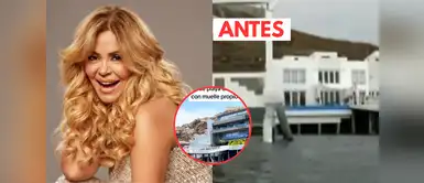 Así luce hoy la casa de playa de Gisela Valcárcel. Así luce hoy la CASA de PLAYA de Gisela Valcárcel: el impactante antes y después que dejó en shock a sus fans